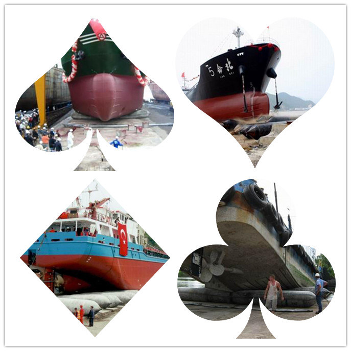 Vessel and Ship Airbags Tugboat Slavage Rubber Balloons