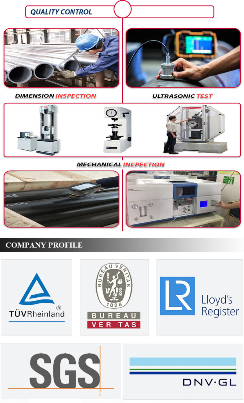 Heat Exchanger and Boiler Stainless Steel Pipe/Tube