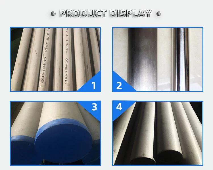 Decorative Pipe, Mechanical Structure Pipe, Furnace Heat Exchanger Pipe, Food Hygiene Pipe, Drinking Water Pipe, Liquid Conveying Pipe 304 Stainless Steel Tube