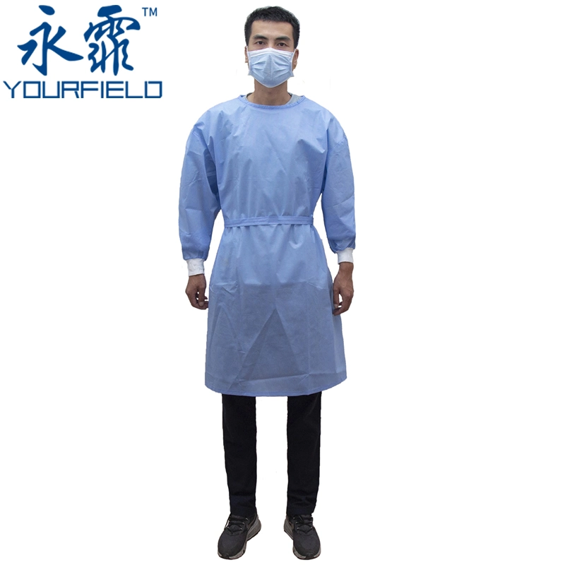 Medical Protective Non-Woven Surgical Medical Disposable Isolation Gown