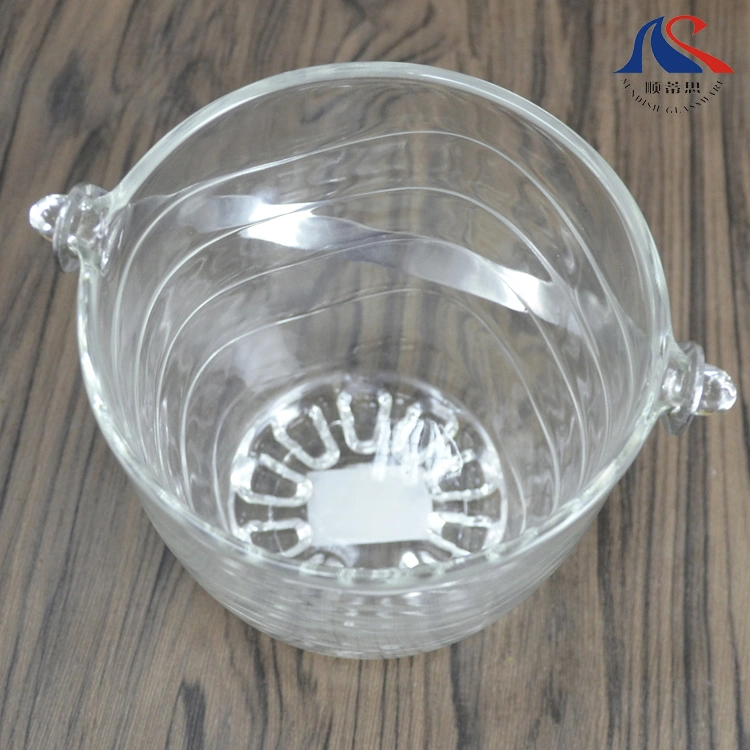 OEM Ice Bucket with Tong Metal Holder Beer Cooler for Party