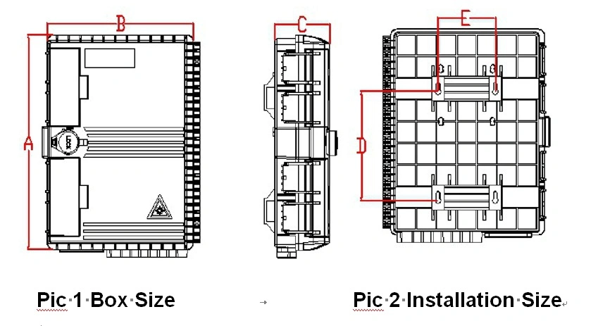 Factory Price 24 Core Fiber Optic Distribution Box with Pigtails Fiber Optic Box 24