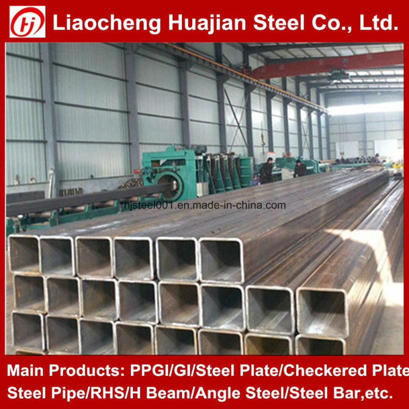Galvanized Hollow Section Steel Square Tube Ms Steel Square Hollow Pipe with Full Sizes