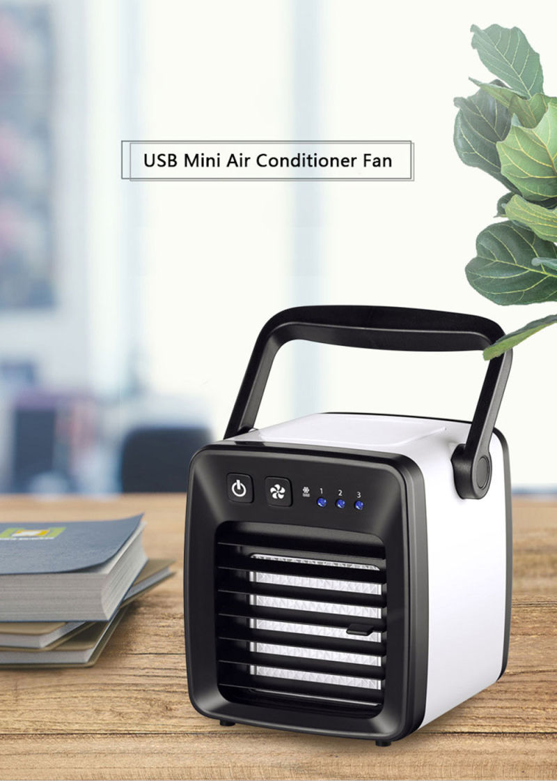 Air Conditioning USB Mini Air Cooler Air Conditioning Fan Portable Cooler