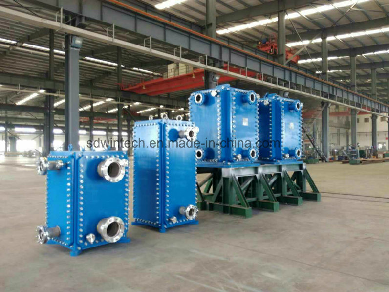 Industrial Titanium Plate and Frame Heat Exchanger/All Welded Plate Type Heat Exchanger/Block or Comblock Structure