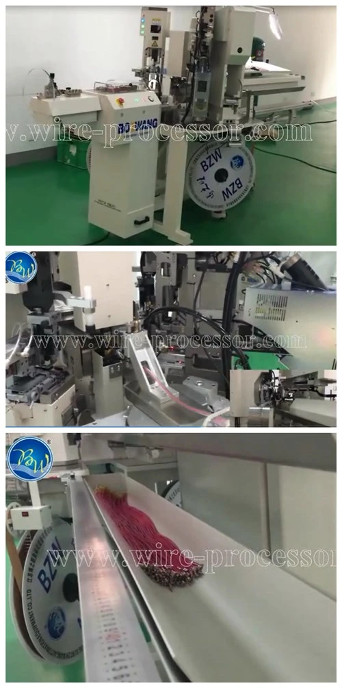 Automatic High Precise Double Ends Crimping Machine with Seal Threading