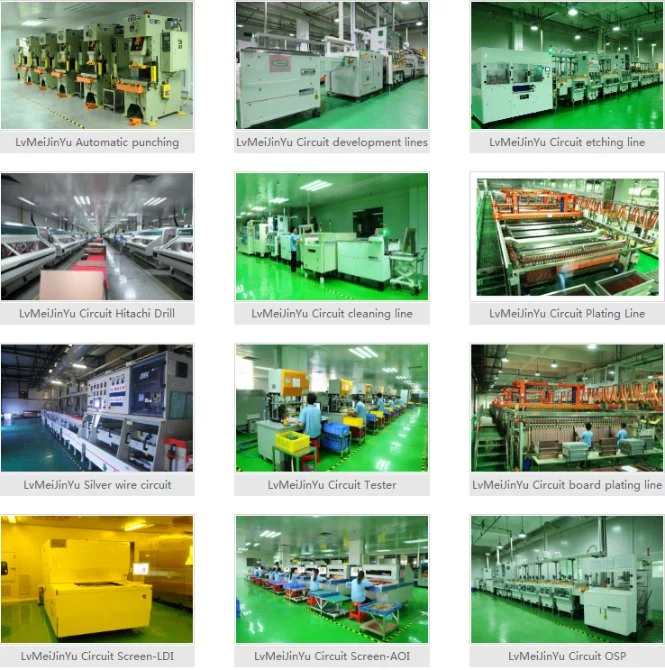 Control PCB Assembly Multilayer Electronic Fr-4 PCB in Maker