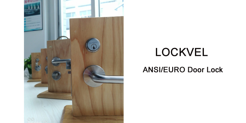 Simple Design Stainless Steel Lever Door Handle/ Tube Lever Type Door Handle Lock Sets