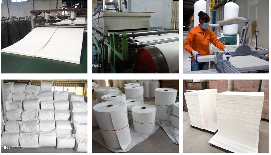 Heat Resistant Ceramic Fibre Board Ceramic Fiber Thermal Board