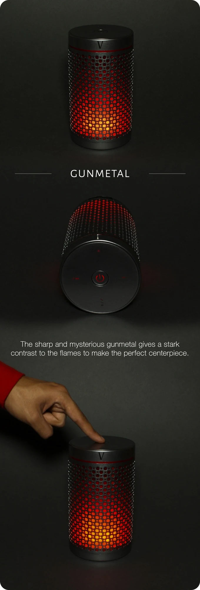 Hi-Fi Level Sound Flame Speaker System Bluetooth Speaker Bluetooth Earphone Blue Tooth