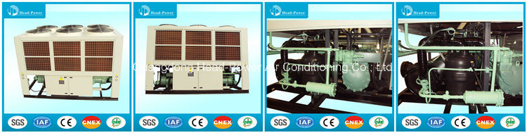 60tr 60ton 60HP Industrial Air Cooled Screw Water Chiller