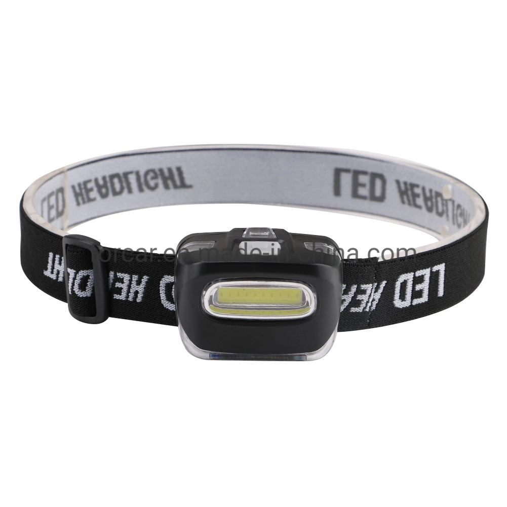 Head Torch Camping Hiking Mini Headlamp with 3 Modes Waterproof Outdoor Night Cycling Scan Accessories