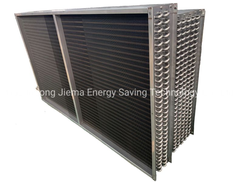 Air to Fluid Heat Exchanger Finned Aluminium Pipes Heat Exchanger