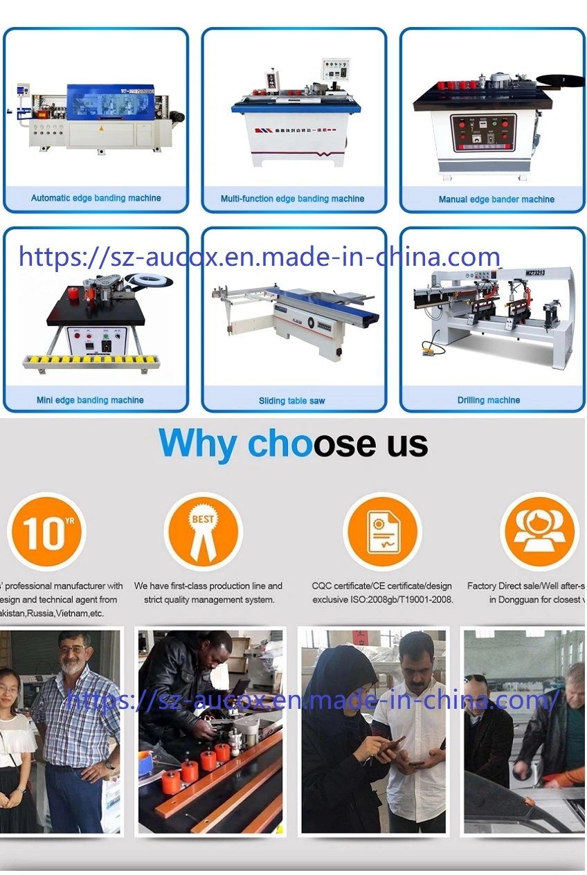 Woodworking Machinery Fully PVC Auto Edge Banding Machine ABS MDF Cabinet Wood Door Edge Bander