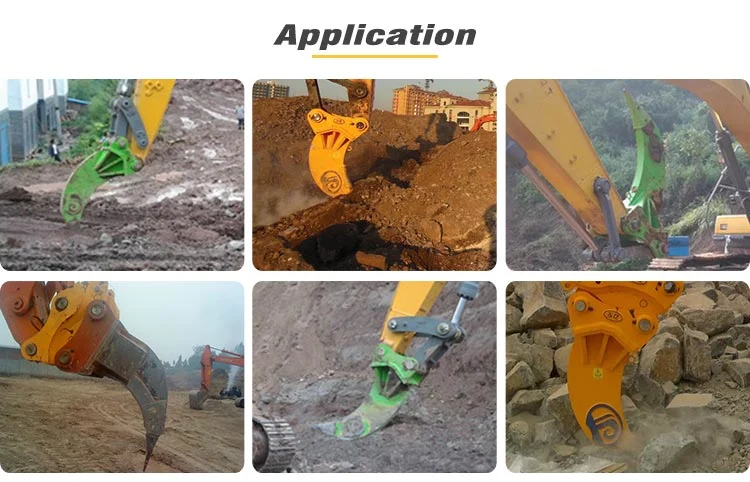 Excavator Attachments Heavy Duty Excavator Ripper Soil Ripper Agricultrual Ripper