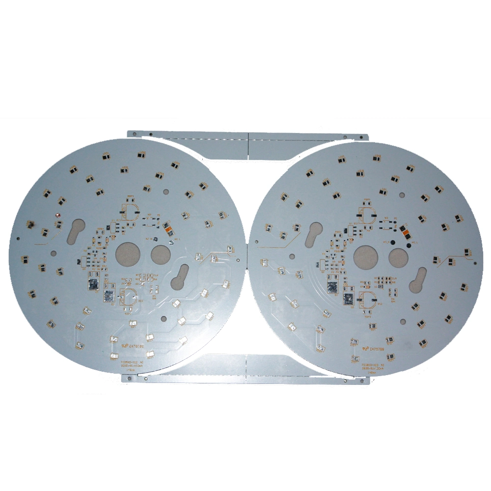 White Solder Mask Aluminum Base PCB for LED Light