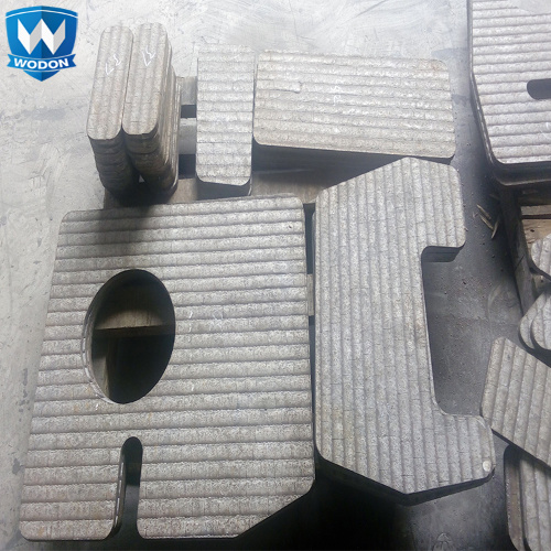 Abrasion Resistant Plate for Round Square Transition