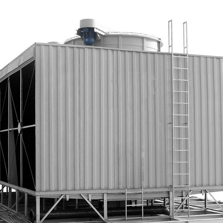 CTI Certified Square Cross Flow Stainless Steel Modules Cooling Tower