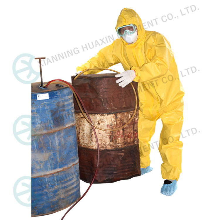 Type3 Tank Cleaning and Liquid Chemical Storage Vessel Cleaning Coverall