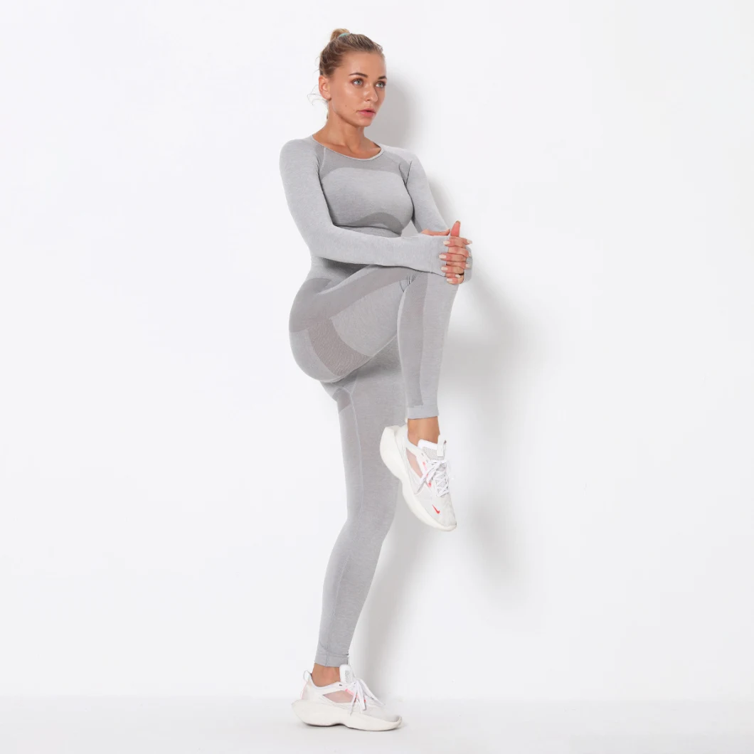 Women High Quality Gym Wear Yoga Wear Set Sports Wear Fitness Clothing Running Leggings Set