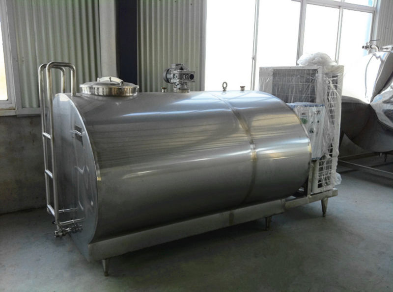 Stainless Steel Yogurt Milk Cooling Tank with Cooling Unit Factory