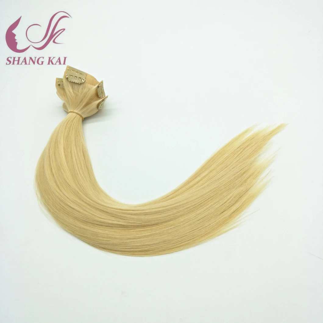 Full Ends Seamless Clip in Hair Extensions Luxy Clip in Human Hair Extensions Easy Clips Hair