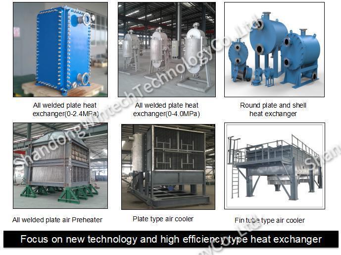 Aluminum Finned Tube Air Cooled Heat Exchanger with Fans and Motors