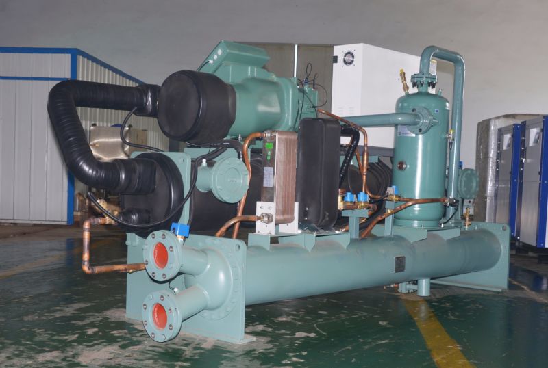 500HP Water Cooled Screw Water Chiller for Chemical Industrial Cooling