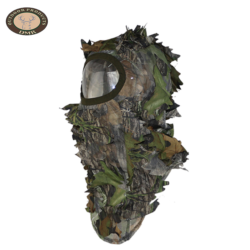 Hot Sale Hunting Accessories - Hunting Hat - Turkey Hunting - Hunting Mask - Camo Face Mask - 3D Leafy Balaclava Airsoft Paintball