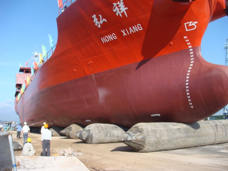 Pneumatic Type Ship Rollers for Heavy Lifting, Upslip, Ship Launching