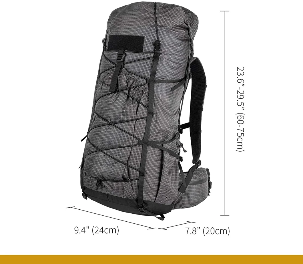 35L+5L Internal Frame Hiking Backpacks for Camping Hiking