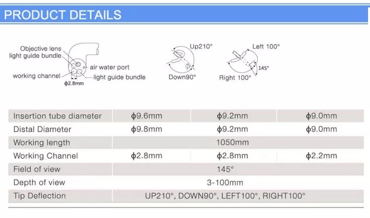 Medical Optical Rigid Ent Mobile Trolley Endoscope System, Surgery Flexible Video Endoscopy Complete Set with Camera