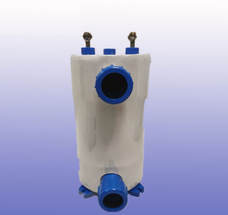 Seafood Refrigeration Unit Titanium Tube Evaporator, Condenser