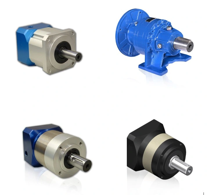 Transmission Reducer Parallel Shaft Double Single Bevel Inline Helical Spur Cross Cycloidal Geared Gearbox with Motor