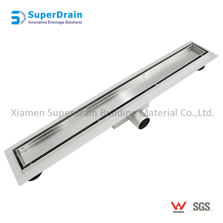 10 Years Experience Tile Insert Deodorize Stainless Steel Linear Shower Drain