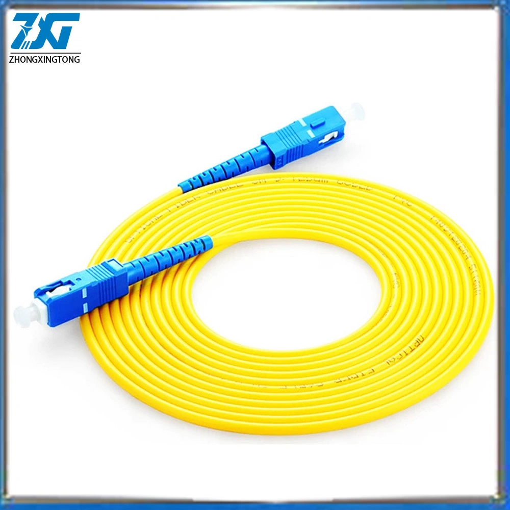 3m Sc/APC-Sc/Upc Optical Fiber Patch Cord Cables Sc/Upc-Sc/APC Fiber Jumper