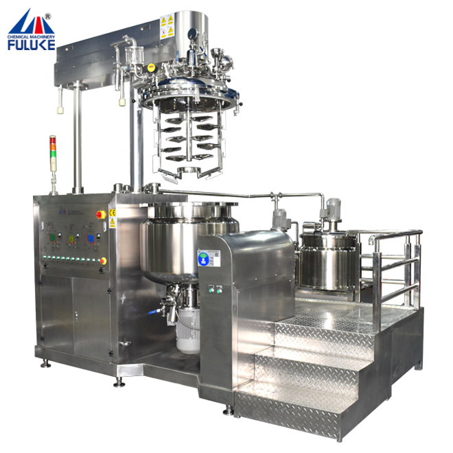 Fme for Handwashing Fluid Fixed Vacuum Homogeneous Emulsifying Machine Cosmetic Mixing