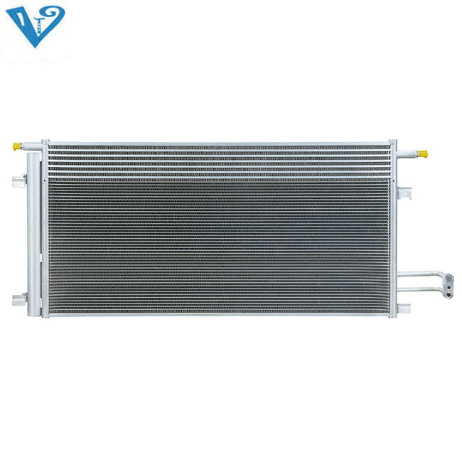 Aluminum Microchannel Tube with Fins Air Cooler Condenser
