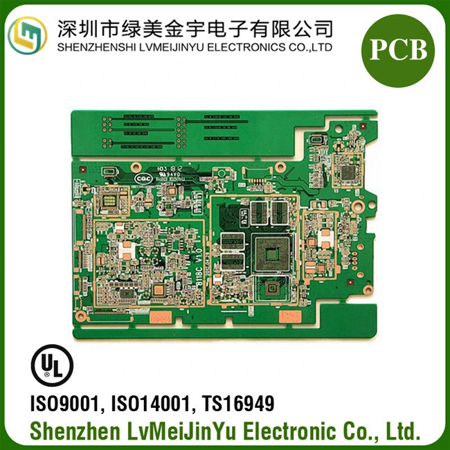 Immersion Gold Multilayer HDI 6L PCB Rigid PCB Assembly