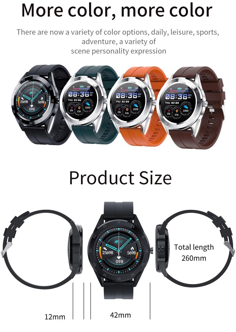 2020 Smart Watch Health Fitness Tracker Heart Rate Waterproof Bluetooth 3.0 Activity Smart Watch Y10