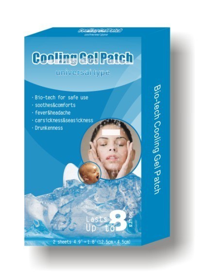Mint Fever Cooling Gel Patches / Baby Cooling Gel Sheets /Catch Cold Fever Cooling Patch