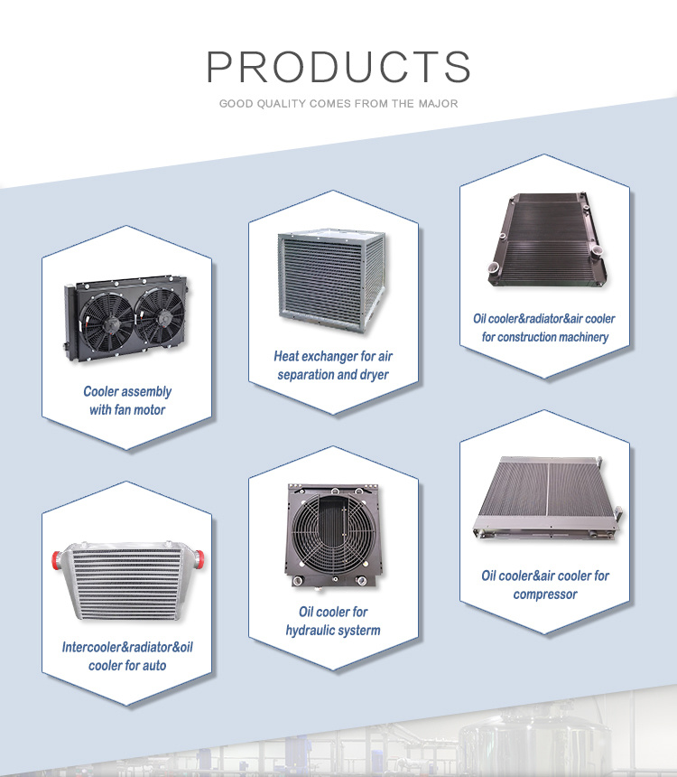 OEM Factory Supplier Aluminum Air to Air Cooler Heat Exchanger Fin