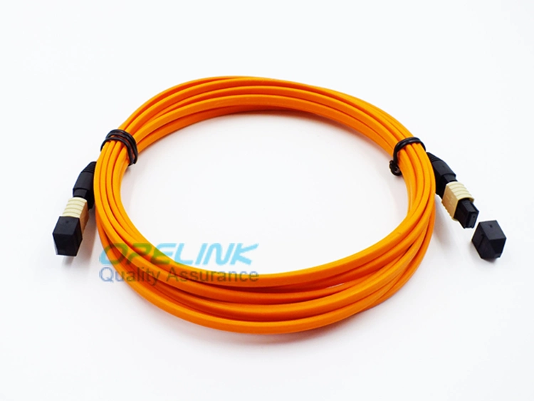 MTP/MPO Multimode Flat Ribbon Fiber Optic Cable Fiber Optic Jumper