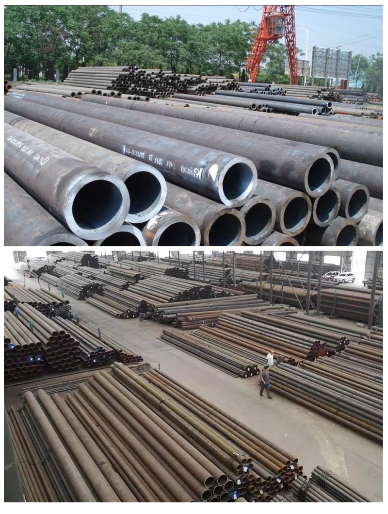 Carbon Steel Pipe Seamless Galvanized Pipe Hot DIN2448 St52 Seamless Carbon