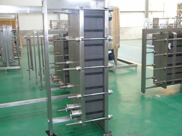 Milk Juice Beverage Stainless Steel Plate Heat Exchanger