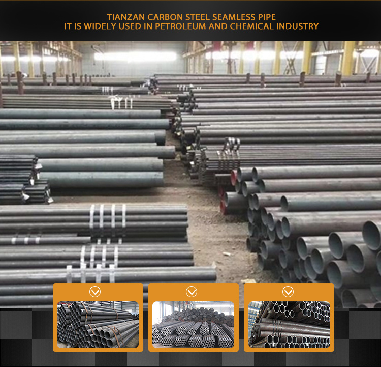ASTM A106b Seamless Carbon Steel Tube Sch 120 Carbon Steel Seamless Pipe