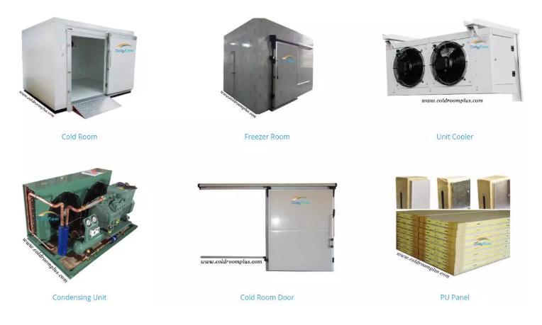 Fruits and Flowers Chiller Room Cold Storage with Refrigeration Unit