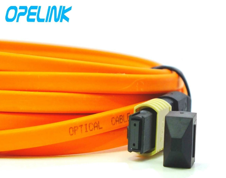 MTP/MPO Multimode Flat Ribbon Fiber Optic Cable Fiber Optic Jumper