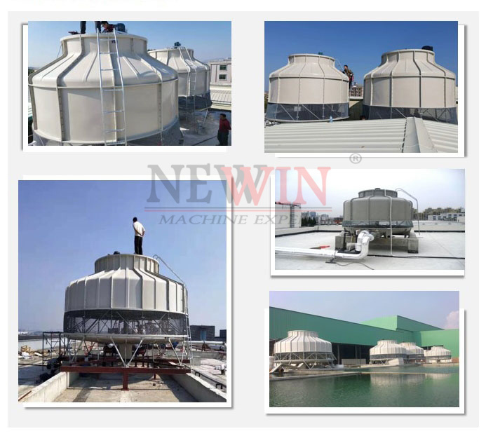 High Quality Round Type Counter Flow Cooling Tower