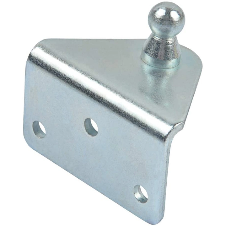 Custom Galvanized Metal Corner Post Adapter for Fence Panel